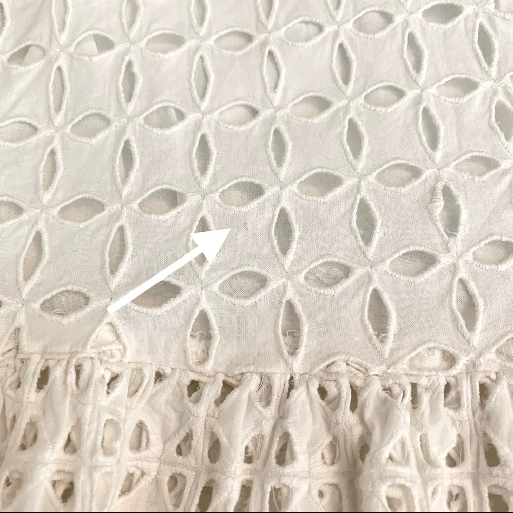 NWT Anthropologie Monika Beaded Eyelet Blouse - Picture 10 of 11